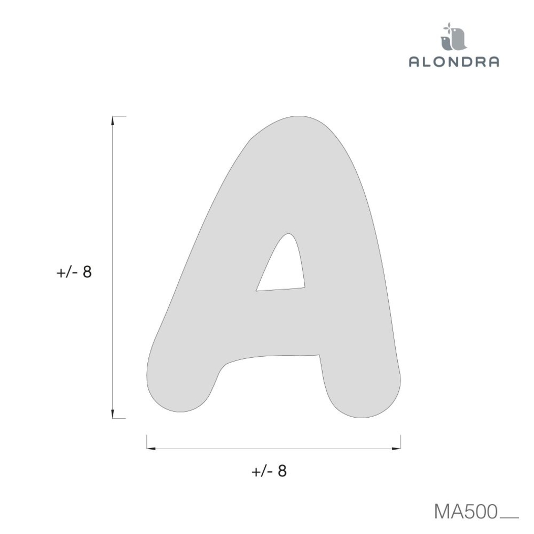 Vinil Decorativo Infantil Abecedário Alondra Alfabeto XL - Alondra - 8431904478749