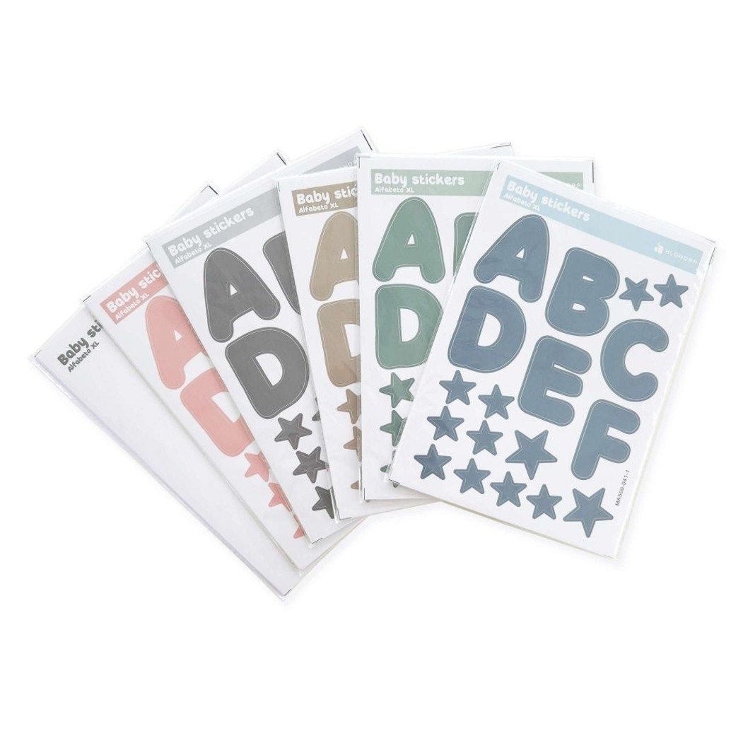 Vinil Decorativo Infantil Abecedário Alondra Alfabeto XL - Alondra - 8431904478749