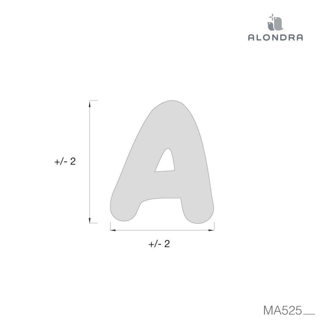 Vinil Decorativo Infantil Abecedário Alondra Alfabeto - Alondra - 8431904478831