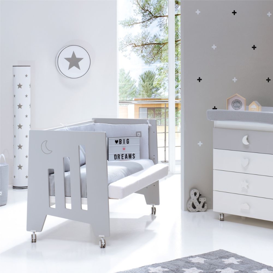 Berço Alondra Omni 5 em 1 com Kit Co-Sleeping - Alondra - OMNI-K10-M7778