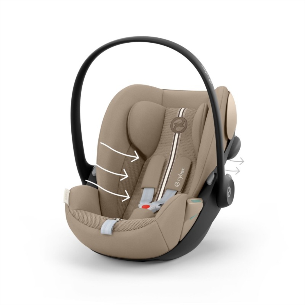 Carrinho de Bebé Balios S Lux Silver, Babycoque Cloud G i-Size Plus e Base Isofix G i-Size Cybex - Cybex - PACKBALIOS012-010