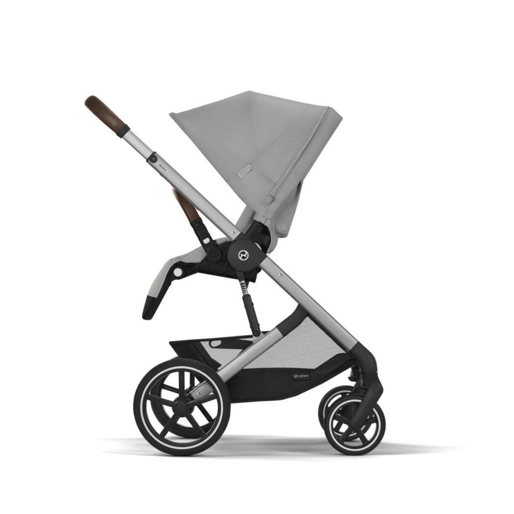 Carrinho de Bebé Balios S Lux Silver, Babycoque Cloud T i-Size Plus e Base T Isofix i-Size Cybex - Cybex - PACKBALIOS016-012