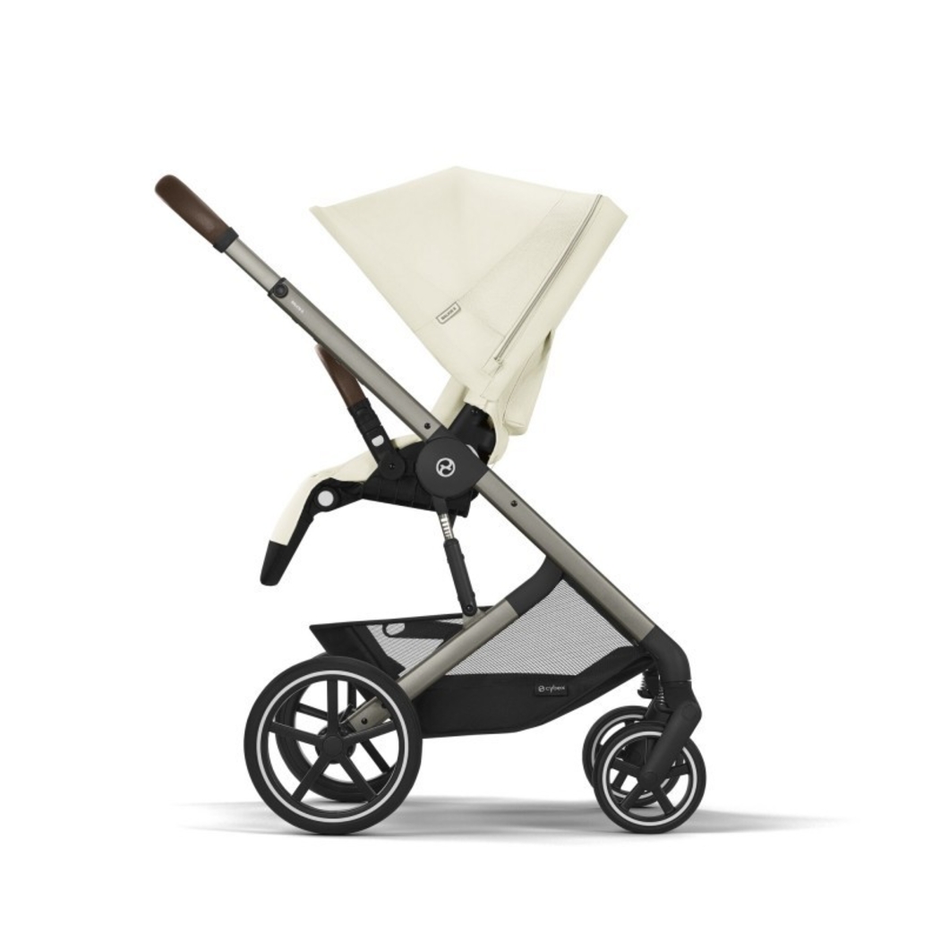 Carrinho de Bebé Balios S Lux Taupe, Babycoque Cloud G i-Size Plus e Base Isofix G i-Size Cybex - Cybex - PACKBALIOS020-006