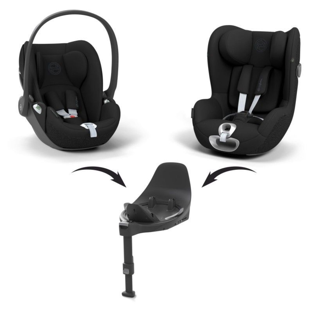 Carrinho de Bebé Balios S Lux Taupe, Babycoque Cloud T i-Size Plus e Base T Isofix i-Size Cybex - Cybex - PACKBALIOS024-004