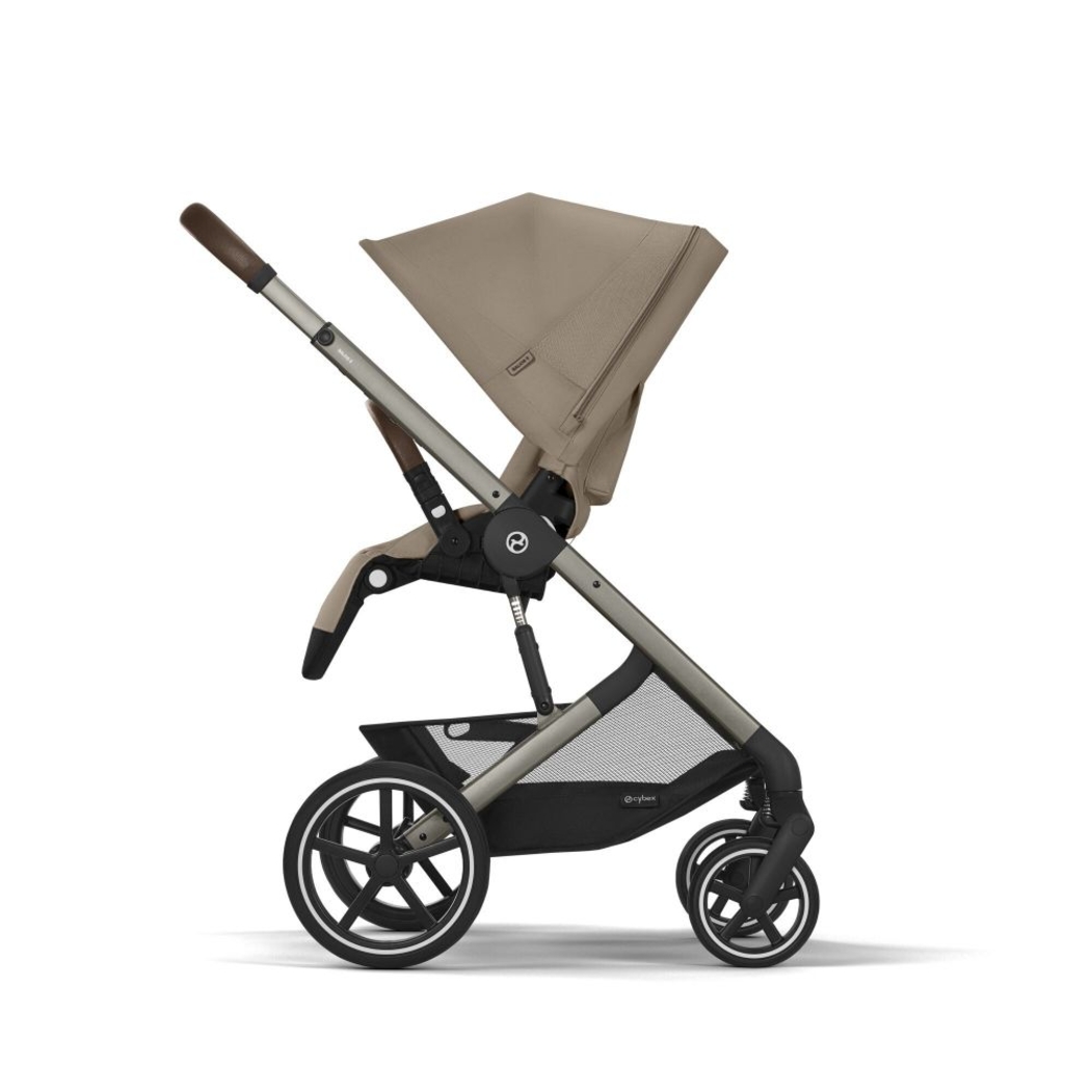 Carrinho de Bebé Balios S Lux Taupe, Babycoque Cloud T i-Size Plus e Base T Isofix i-Size Cybex - Cybex - PACKBALIOS024-006