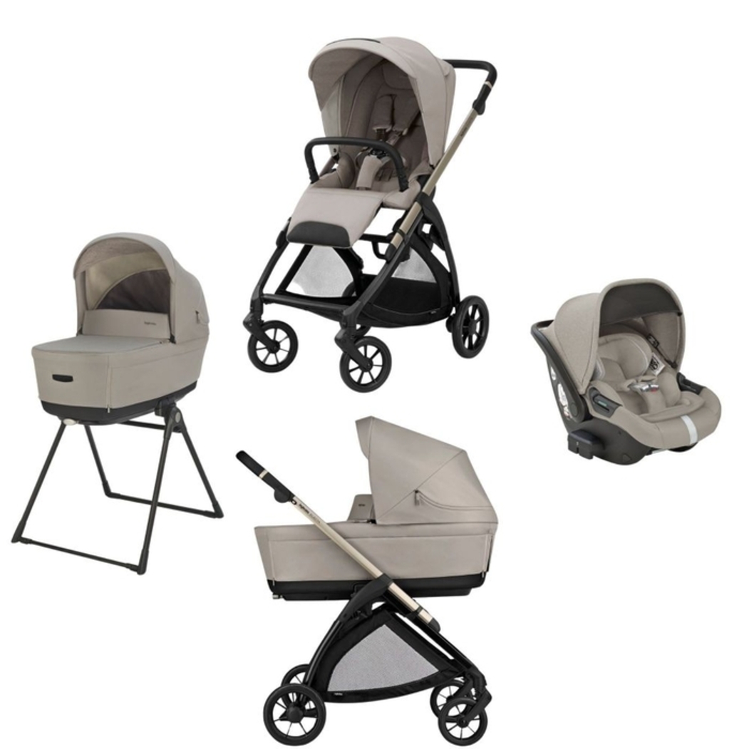 Carrinho de Bebé Trio Inglesina Electa com Oferta Base Isofix Darwin 360º i-size - Inglesina - PACKELECTA001-001