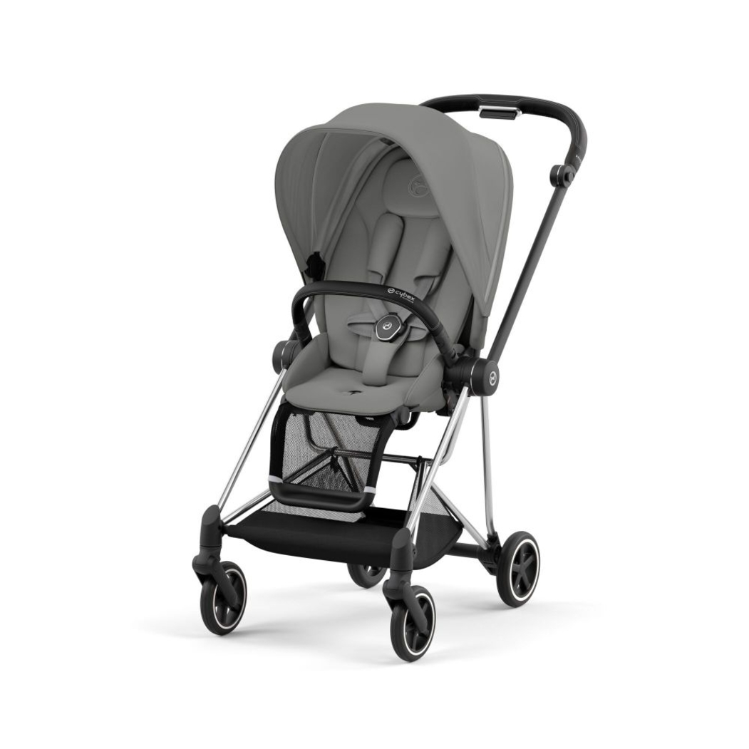 Carrinho de Bebé Mios Chrome Black e Babycoque Cloud T i-Size Cybex - Cybex - PACKMIOS001-004