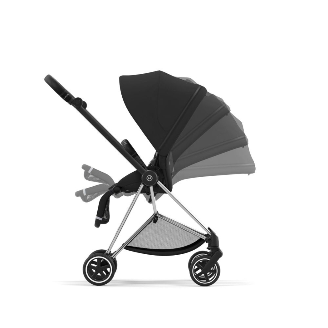 Carrinho de Bebé Mios Chrome Black, Babycoque Cloud T i-Size e Base T i-Size Cybex - Cybex - PACKMIOS002-002