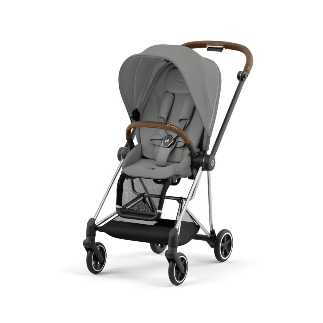 Carrinho de Bebé Mios Chrome Brown e Babycoque Cloud T i-Size Plus Cybex - Cybex - PACKMIOS007-007