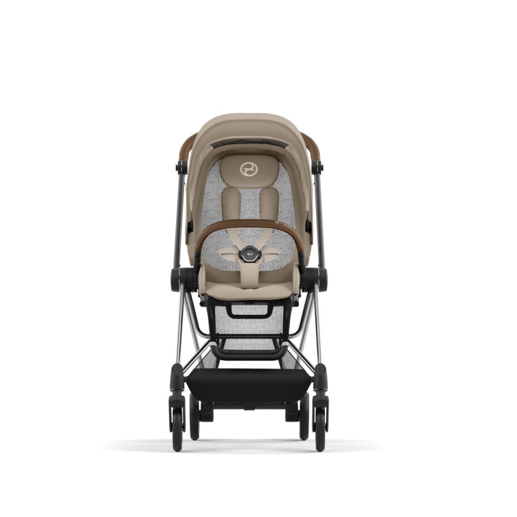 Carrinho de Bebé Mios Chrome Brown, Babycoque Cloud T i-Size Plus e Base T i-Size Cybex - Cybex - PACKMIOS008-017