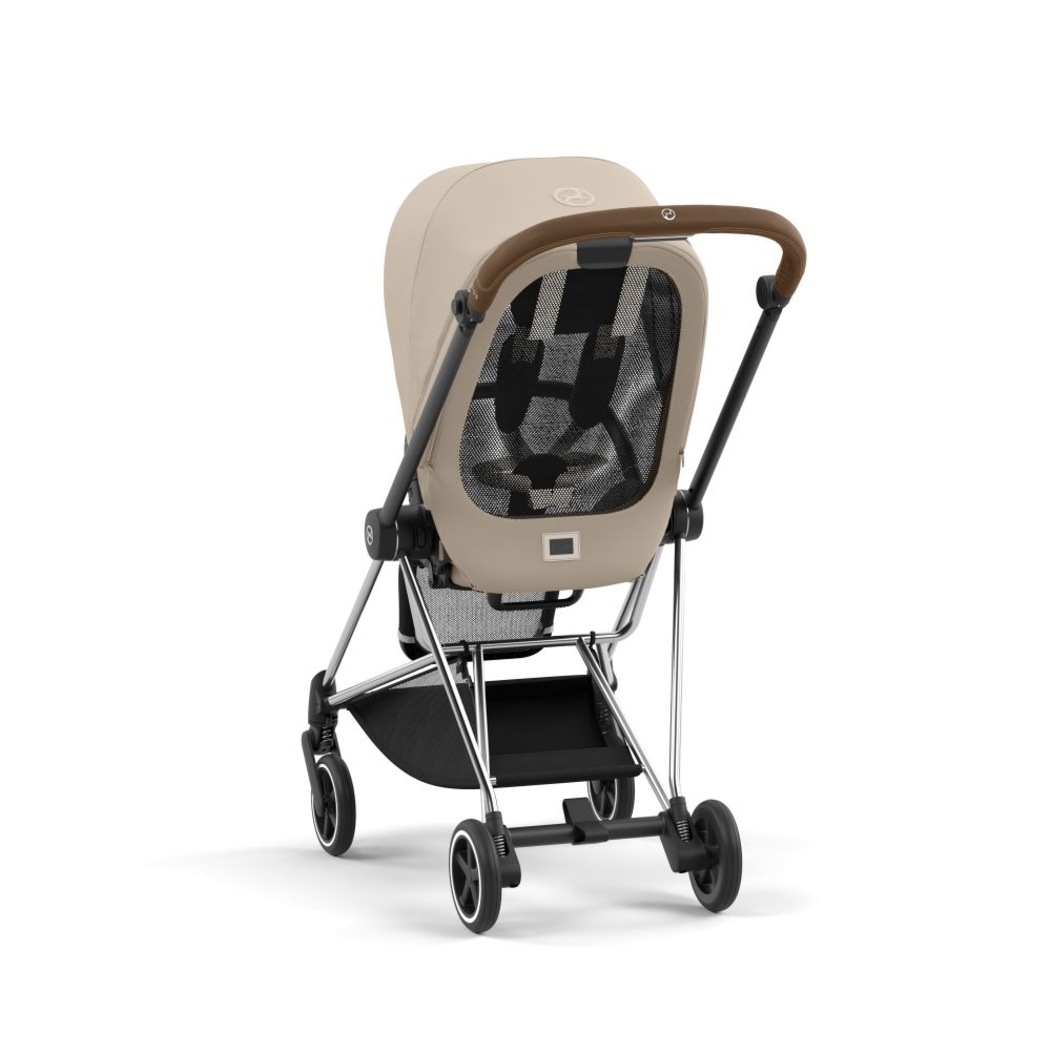Carrinho de Bebé Mios Chrome Brown, Babycoque Cloud T i-Size Plus e Base T i-Size Cybex - Cybex - PACKMIOS008-017