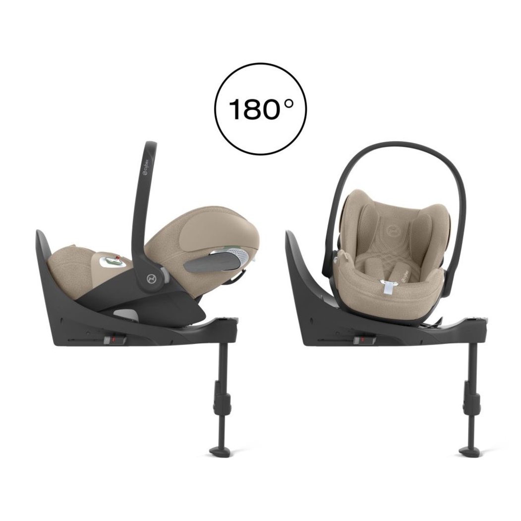Carrinho de Bebé Mios Chrome Brown, Babycoque Cloud T i-Size Plus e Base T i-Size Cybex - Cybex - PACKMIOS008-017