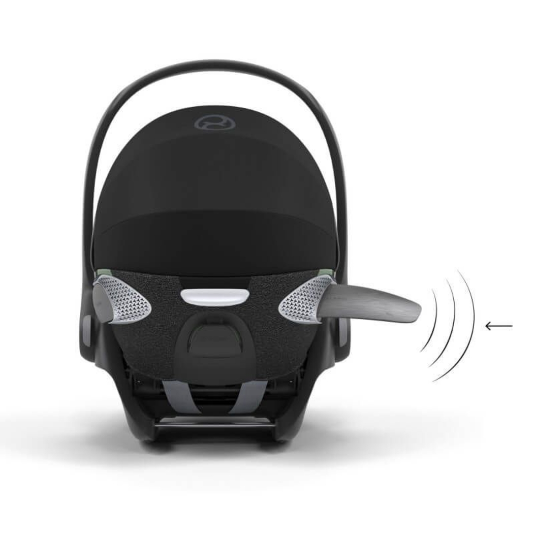 Carrinho de Bebé Mios Matt Black e Babycoque Cloud T i-Size Cybex - Cybex - PACKMIOS009-008