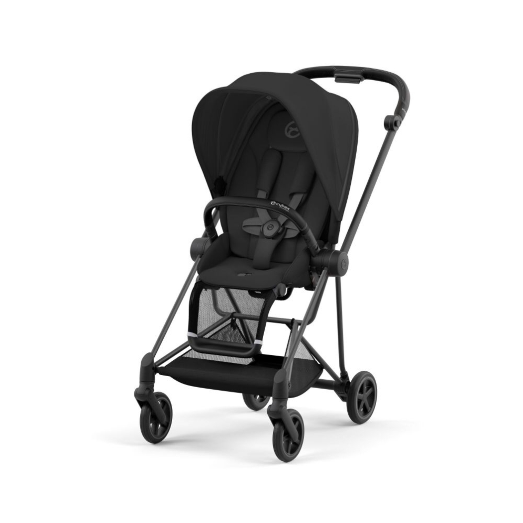 Carrinho de Bebé Mios Matt Black e Babycoque Cloud T i-Size Plus Cybex - Cybex - PACKMIOS011-005