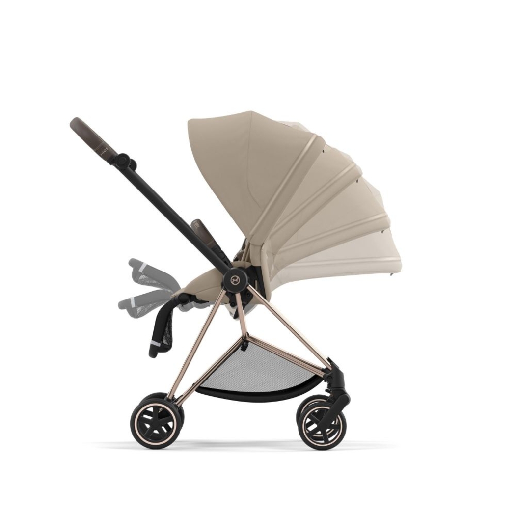 Carrinho de Bebé Mios Rosegold, Babycoque Cloud T i-Size Plus e Base T i-Size Cybex - Cybex - PACKMIOS016-014