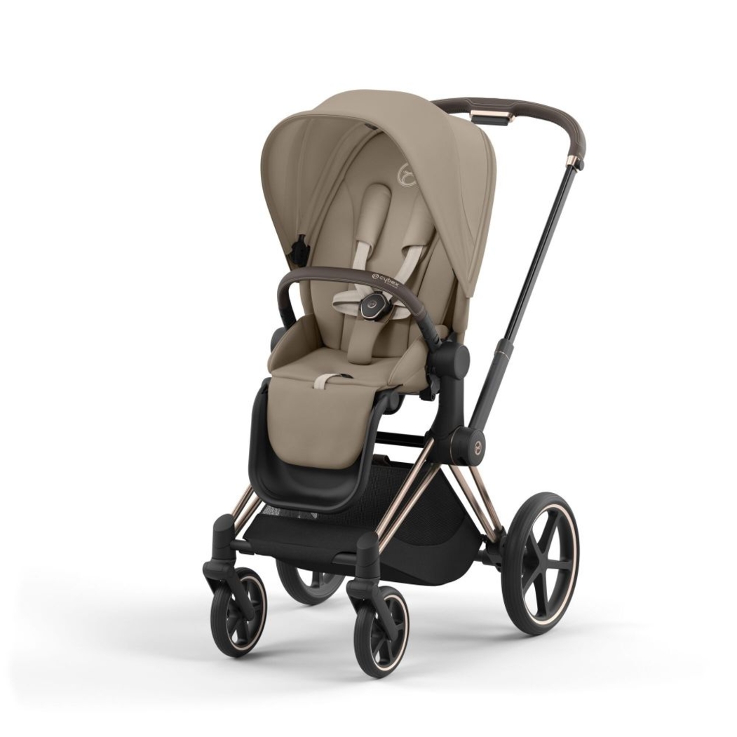 Carrinho de Bebé Priam Rosegold e Babycoque Cloud T i-Size Plus Cybex - Cybex - PACKPRIAM003-016
