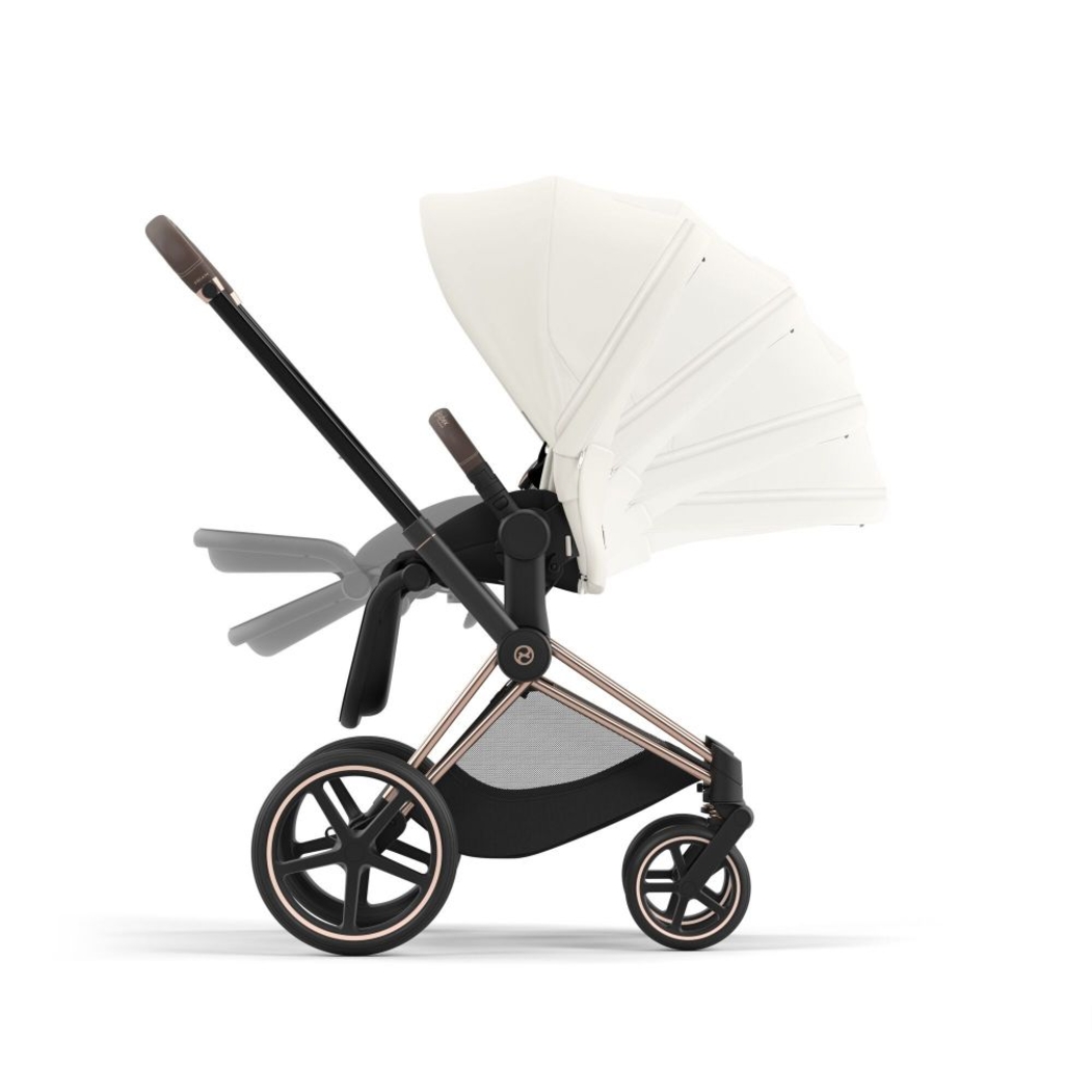 Carrinho de Bebé Priam Rosegold e Babycoque Cloud T i-Size Plus Cybex - Cybex - PACKPRIAM003-025