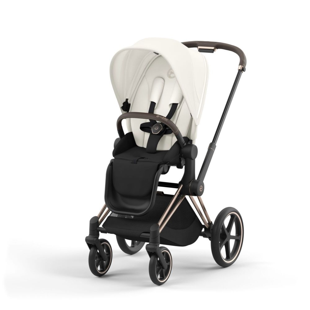 Carrinho de Bebé Priam Rosegold e Babycoque Cloud T i-Size Plus Cybex - Cybex - PACKPRIAM003-028