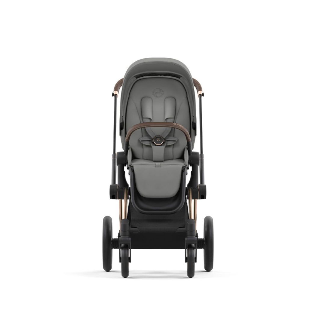 Carrinho de Bebé Priam Rosegold, Babycoque Cloud T i-Size Plus e Base T Isofix i-Size Cybex - Cybex - PACKPRIAM004-007