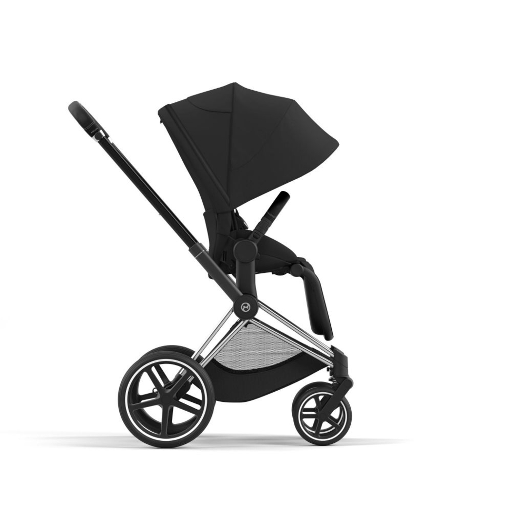 Carrinho de Bebé Priam Chrome Black e Babycoque Cloud T i-Size Cybex - Cybex - PACKPRIAM005-002