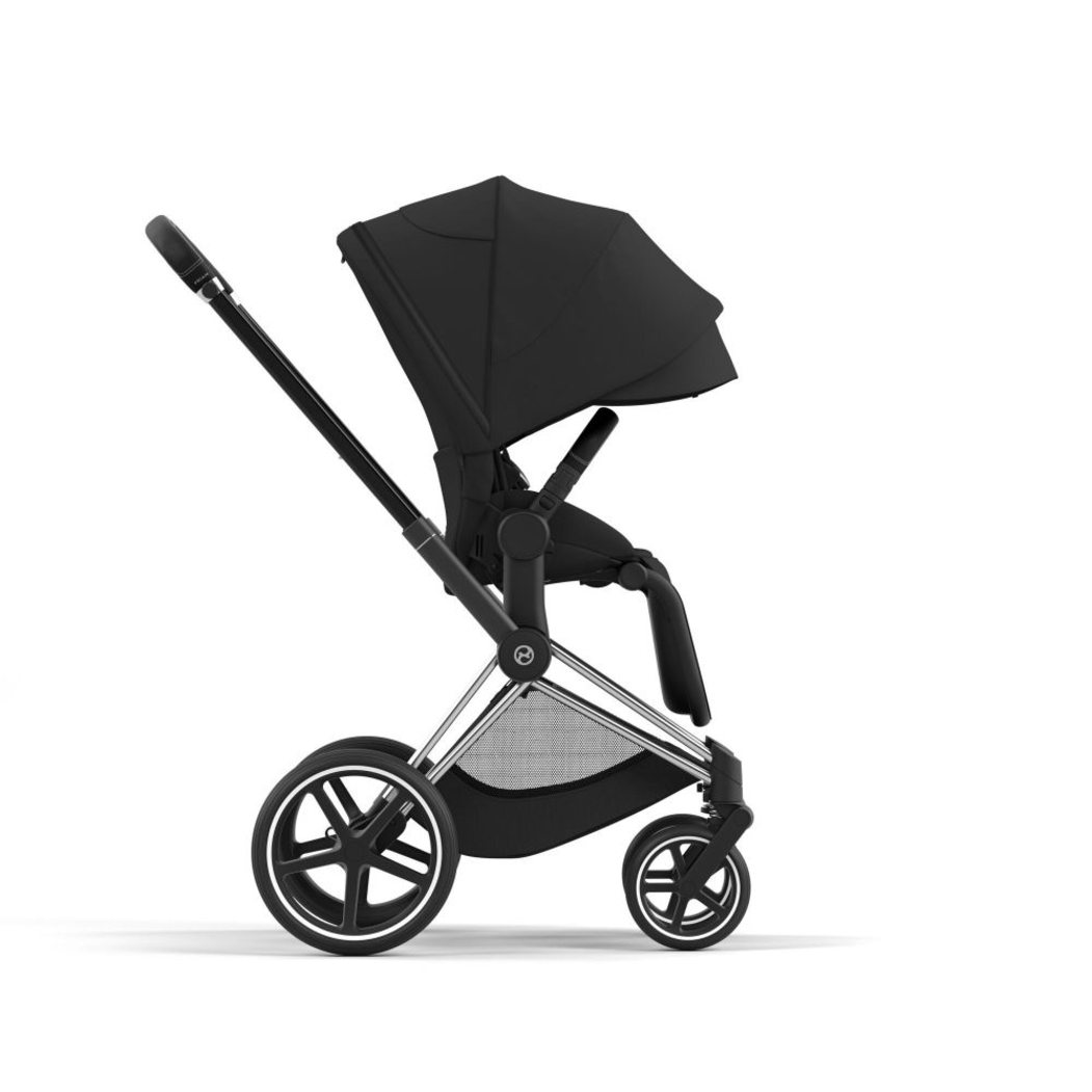 Carrinho de Bebé Priam Chrome Black e Babycoque Cloud T i-Size Cybex - Cybex - PACKPRIAM005-002