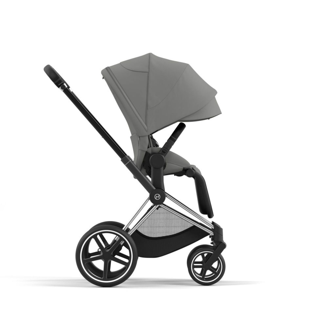 Carrinho de Bebé Priam Chrome Black e Babycoque Cloud T i-Size Cybex - Cybex - PACKPRIAM005-004