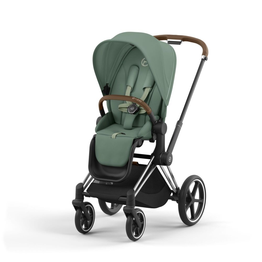 Carrinho de Bebé Priam Chrome Brown e Babycoque Cloud T i-Size Cybex - Cybex - PACKPRIAM009-012
