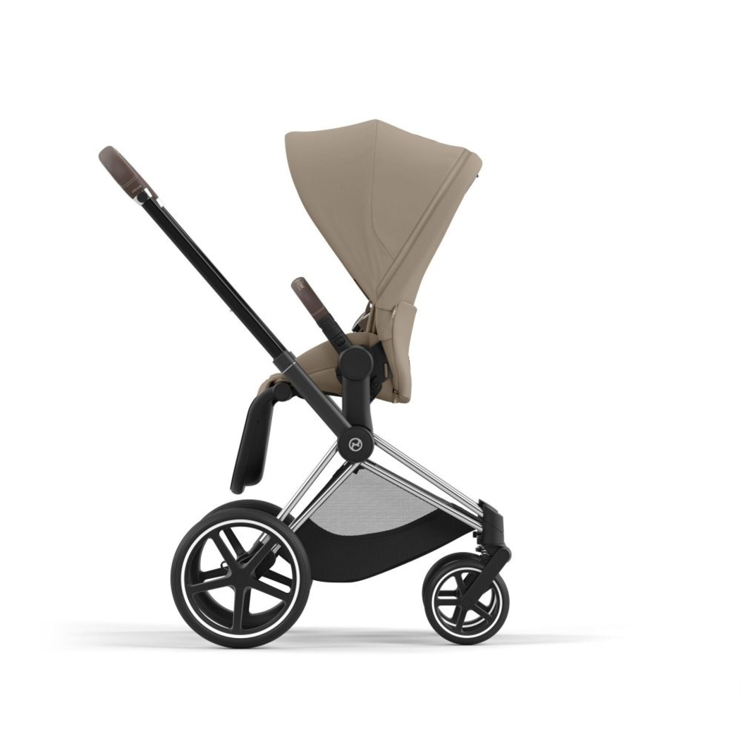 Carrinho de Bebé Priam Chrome Brown e Babycoque Cloud T i-Size Plus Cybex - Cybex - PACKPRIAM011-013