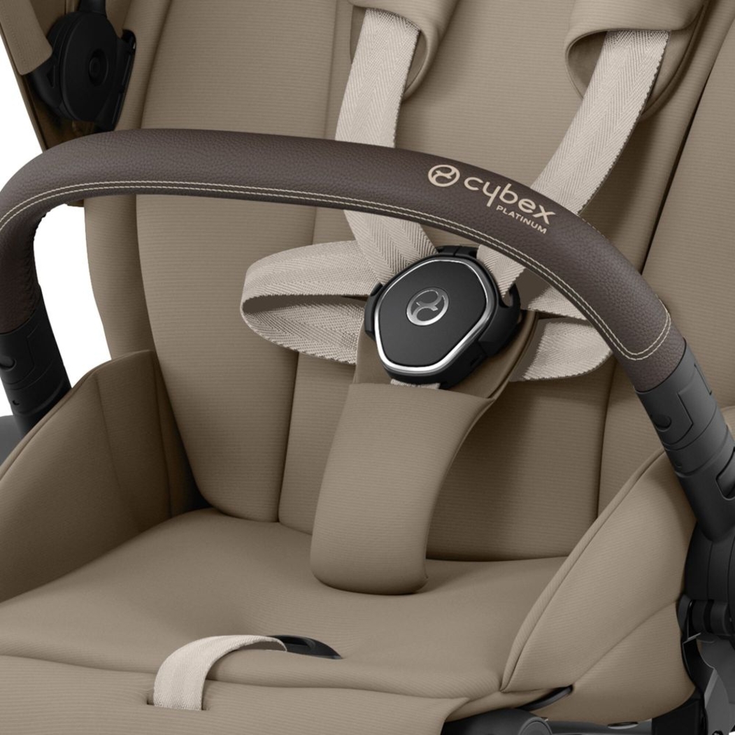 Carrinho de Bebé Priam Chrome Brown e Babycoque Cloud T i-Size Plus Cybex - Cybex - PACKPRIAM011-013