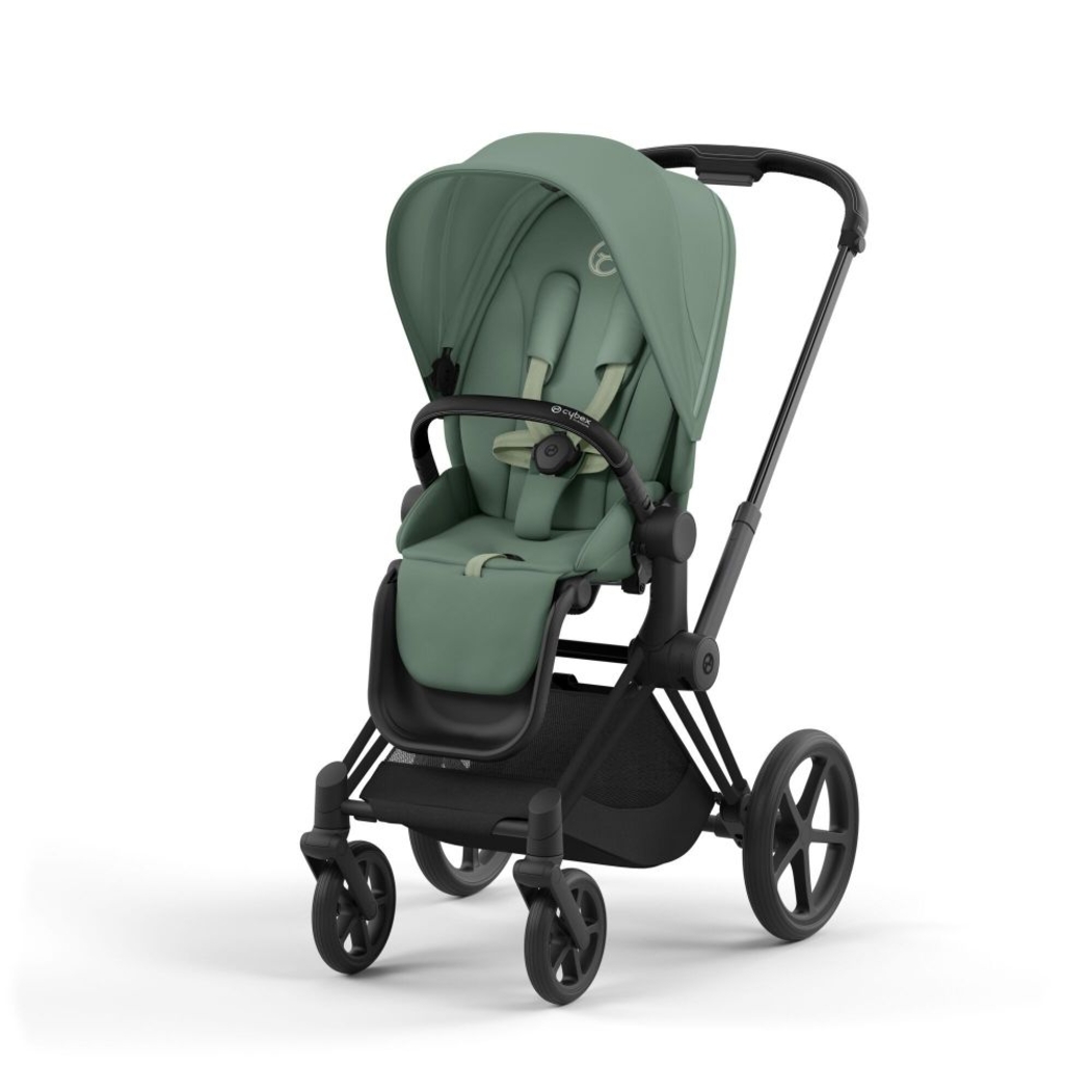 Carrinho de Bebé Priam Matt Black, Babycoque Cloud T i-Size e Base T Isofix i-Size Cybex - Cybex - PACKPRIAM014-012