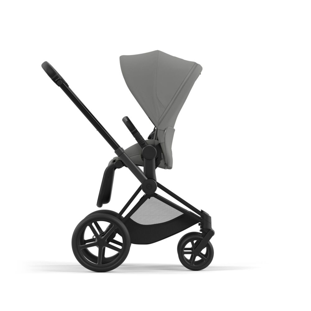Carrinho de Bebé Priam Matt Black e Babycoque Cloud T i-Size Plus Cybex - Cybex - PACKPRIAM015-007