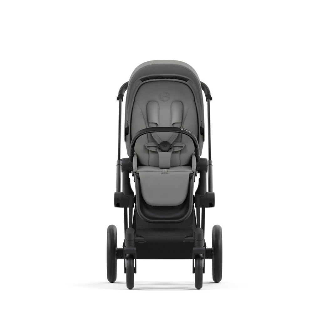 Carrinho de Bebé Priam Matt Black e Babycoque Cloud T i-Size Plus Cybex - Cybex - PACKPRIAM015-008