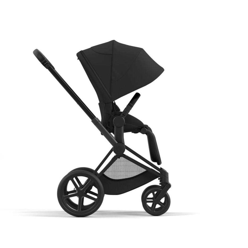 Carrinho de Bebé Priam Matt Black, Babycoque Cloud T i-Size Plus e Base T Isofix i-Size Cybex - Cybex - PACKPRIAM016-005