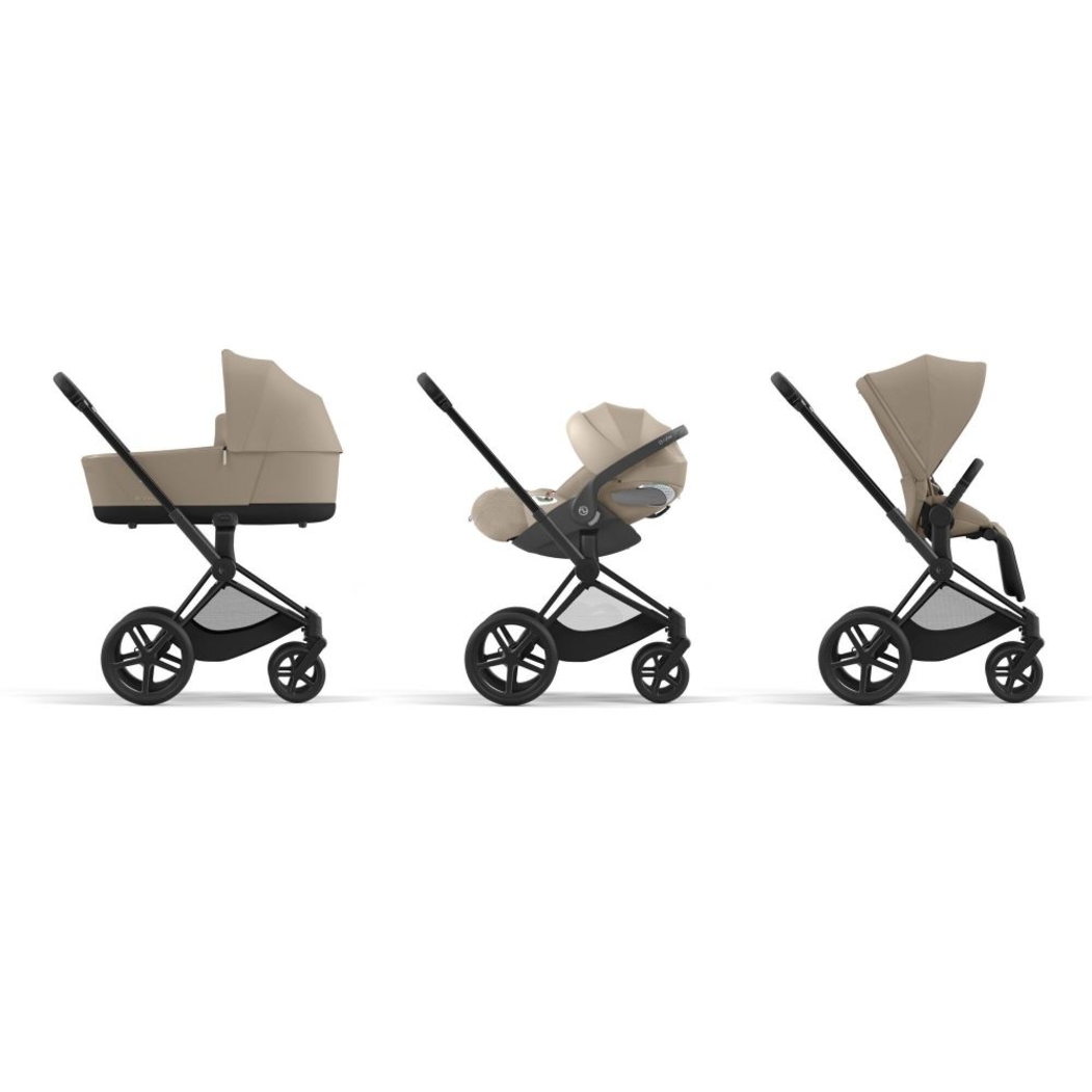 Carrinho de Bebé Priam Cybex Matt Black - Cybex - PACKPRIAM028-003