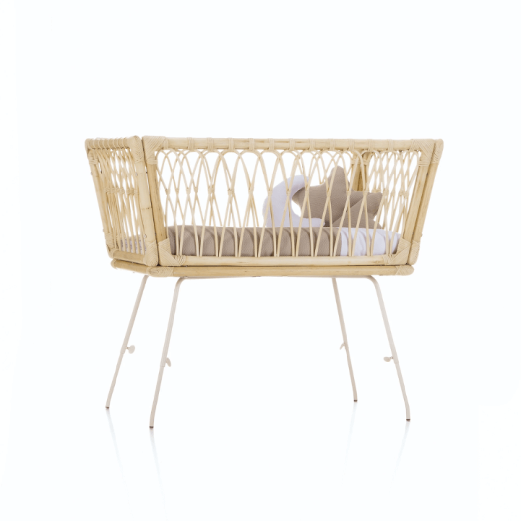 Mini Berço em Vime Alondra Moai 3 em 1 - Alondra - 8431904446571