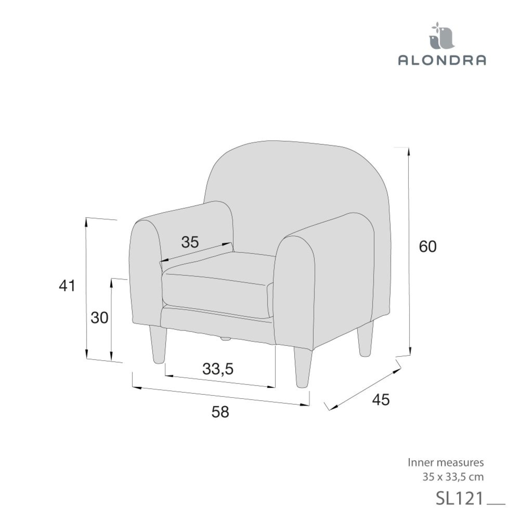 Poltrona Infantil Alondra Code - Alondra - 8431904493377